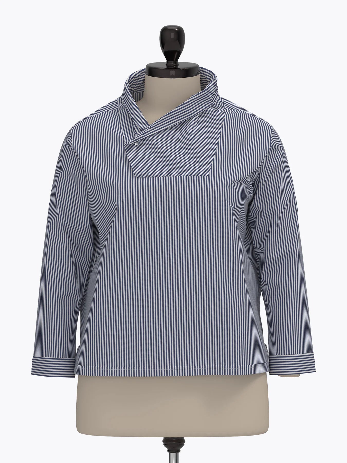 TheAssemblyLineWrapCollarShirtSewingPattern7