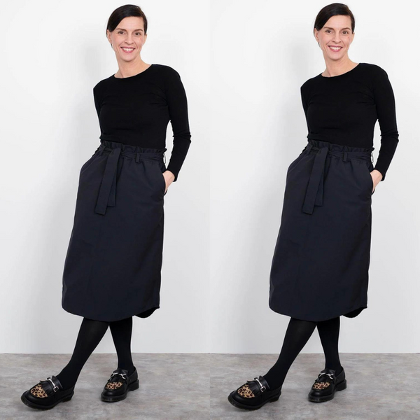 The Assembly Line A-Line Midid Skirt Sewing Pattern