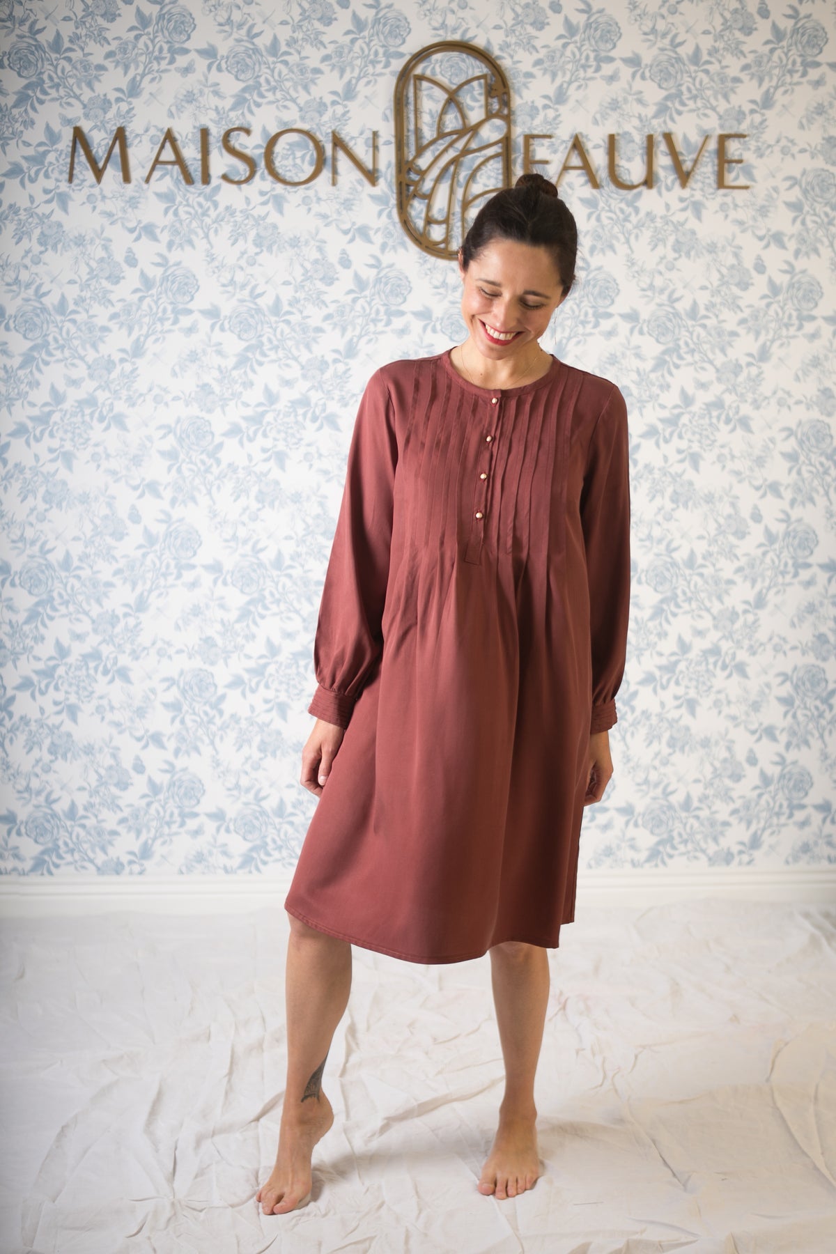 MAISON FAUVE • Atlas Shirt Dress & Top Sewing Pattern The Draper's