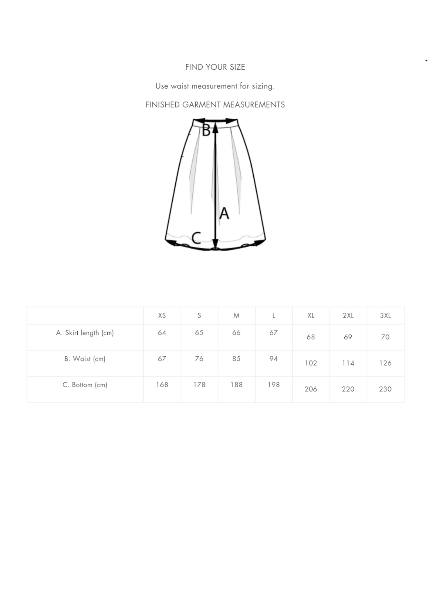 THE ASSEMBLY LINE • Three Pleat Skirt Sewing Pattern (XS - L) – The ...