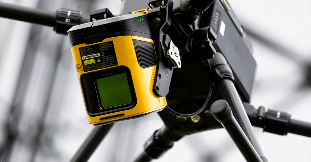 YellowScan Mapper+ DJI Matrice 300 350 RTK Drone LiDAR