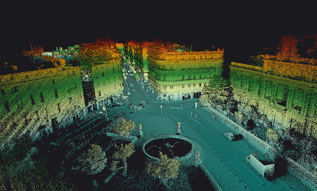 Fly and Drive YellowScan sistem LiDAR drone