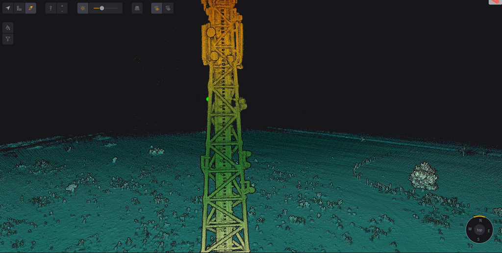 Turnuri de telecomunicatii Ultra 3 LiDAR