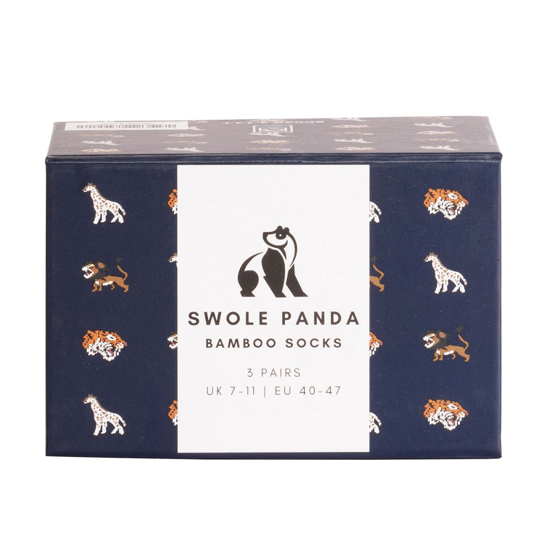 Safari Sock Box - 3 Pairs of Bamboo Socks (His)