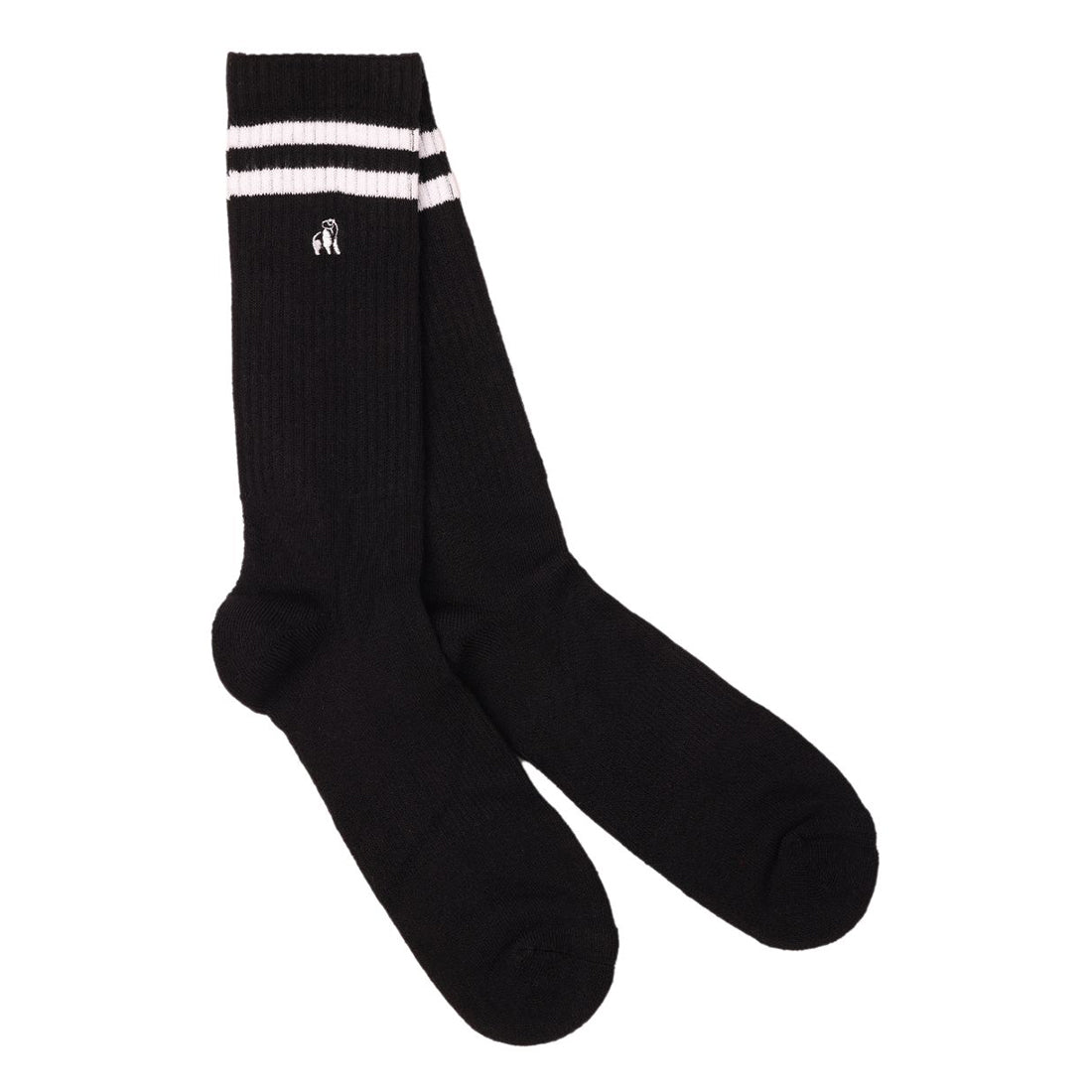 Image of Black Athletic Bamboo Socks V2