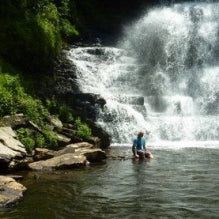 Bob at Cascades Waterfall, Virginia