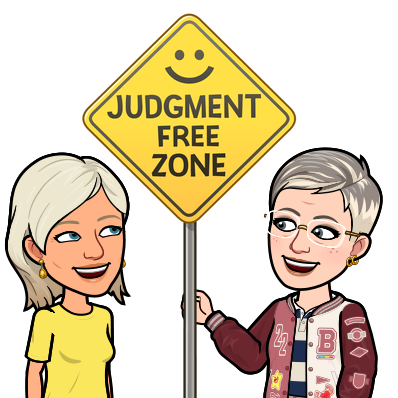 Judgement free space between two people