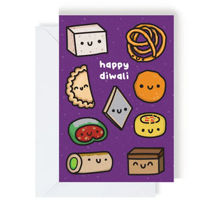 Diwali Sweets Greetings Card - Smriti Designs LLC