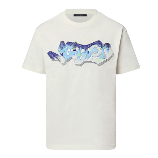 LV Flower Tapestry Print T-Shirt