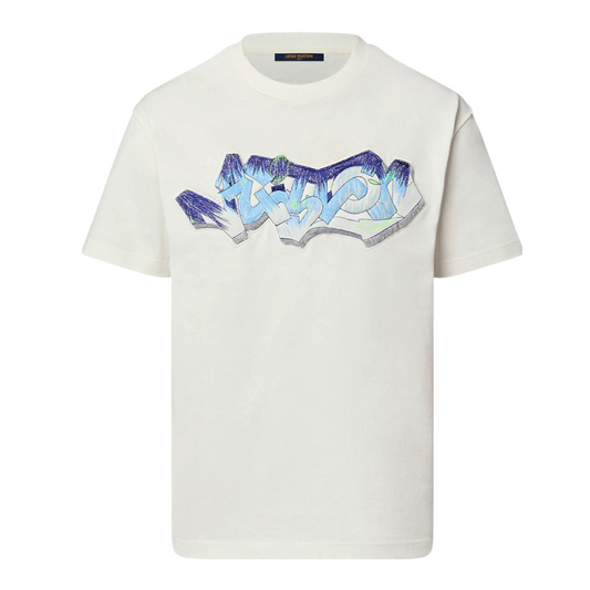 LV Flower Tapestry Print T-Shirt - Ready-to-Wear 1AAHKW