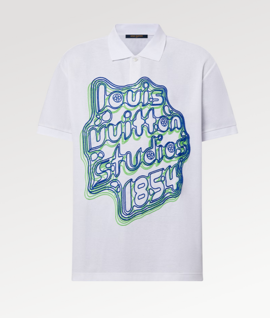 Louis Vuitton Signature Print T-shirt White – Tenisshop.la