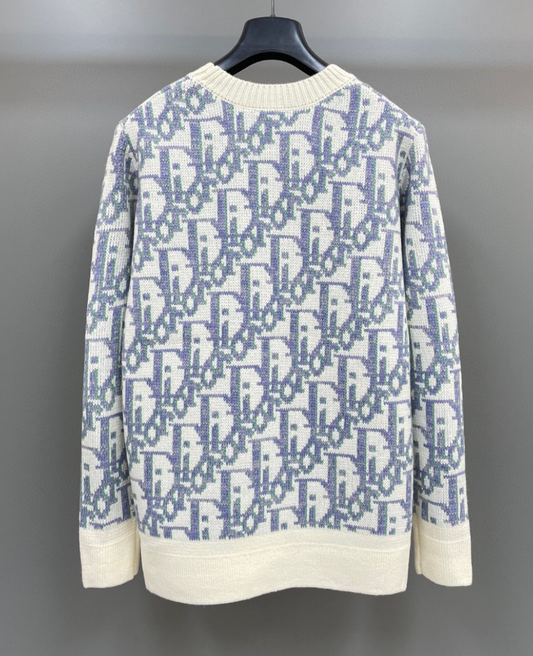 LV Fair Isle Macro Crewneck - Men - Ready-to-Wear