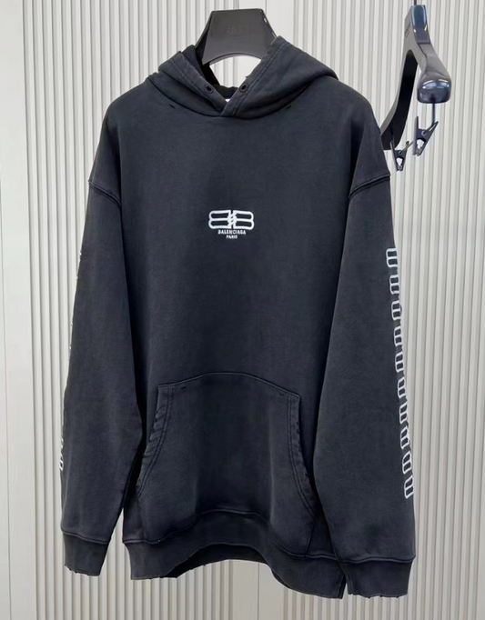 Louis Vuitton Graphic Bee Patched Hoodie