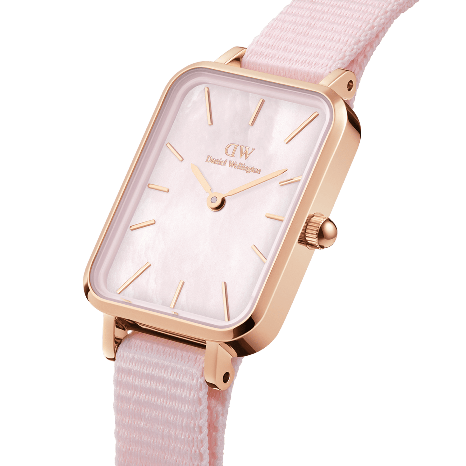 Quadro Pressed Rouge - Pink Women's Watch | DW