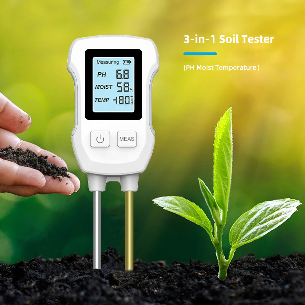 SMATRUL Bluetooth Soil Moisture Meter & Soil Temperature Meter