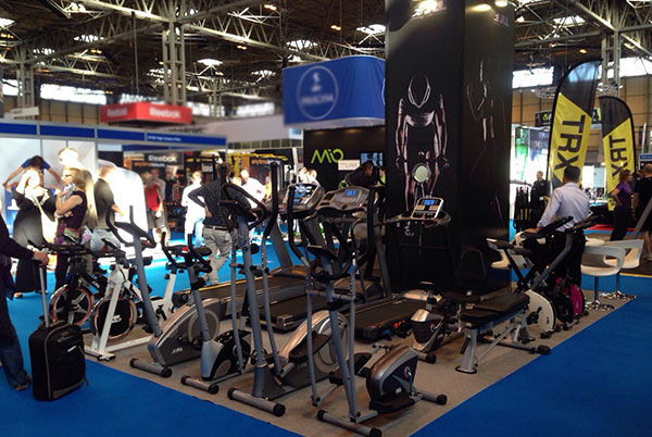 jll treadmills at liw show