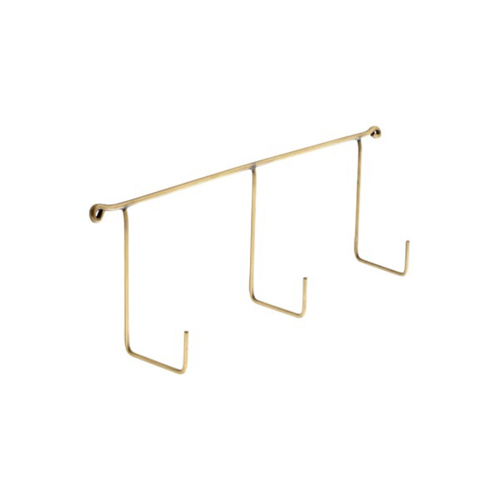 Brass Plate Triple Hook