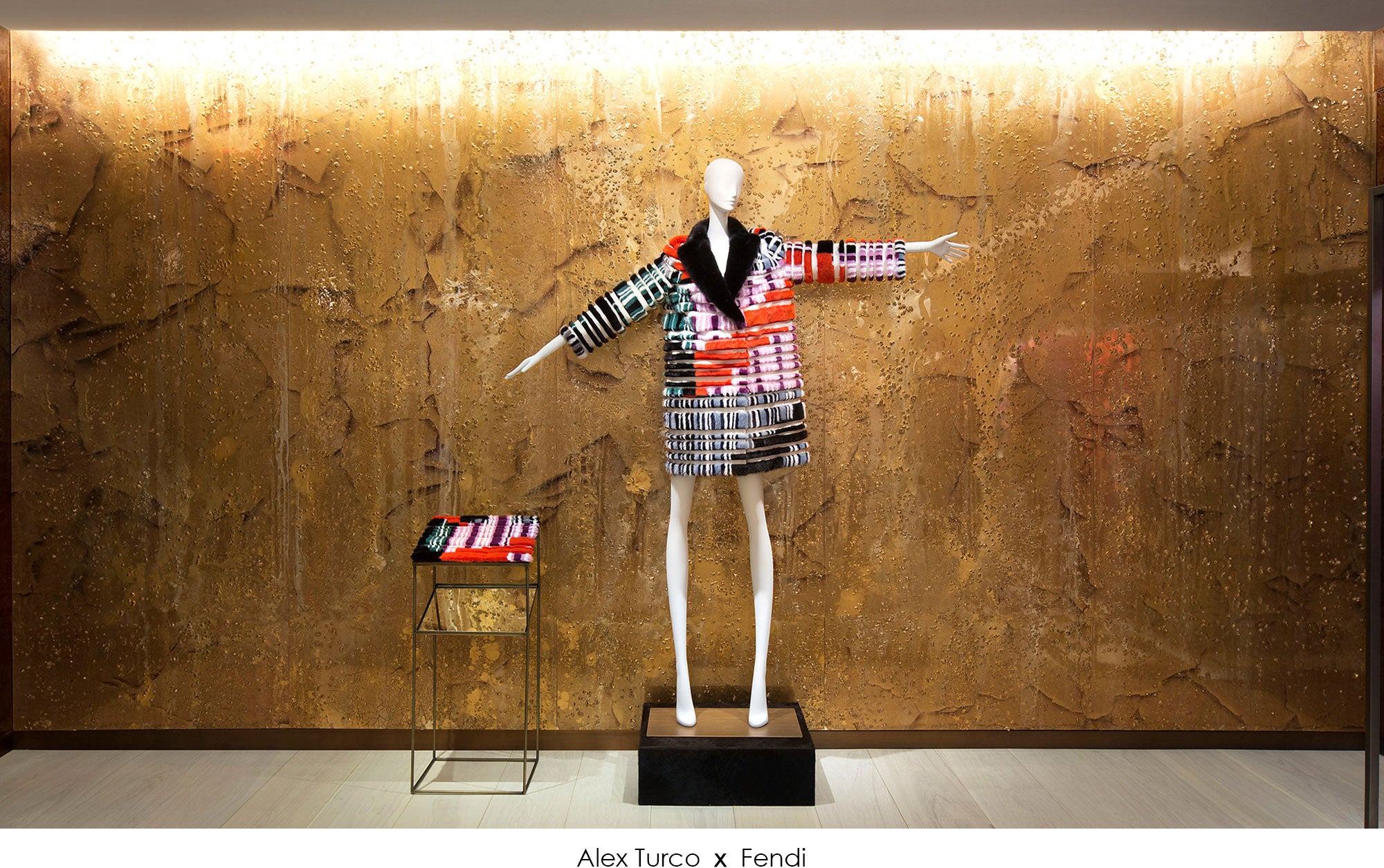 Alex Turco Panel as seen at Fendi showroom available at Spacio India