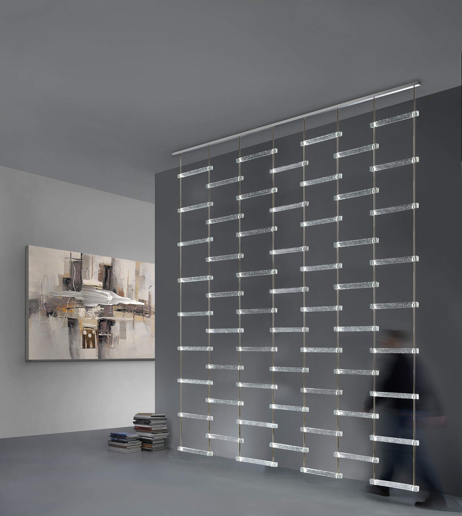 Piola Decorative Light Screen from Italamp, Made in Italy & available at Spacio India.