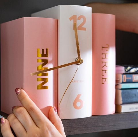 Spacio Blog on Pantone Color of the year 2024 featuring Karlsson Book Table Clock for modern interiors from our Luxury Timepieces and Clocks collection.