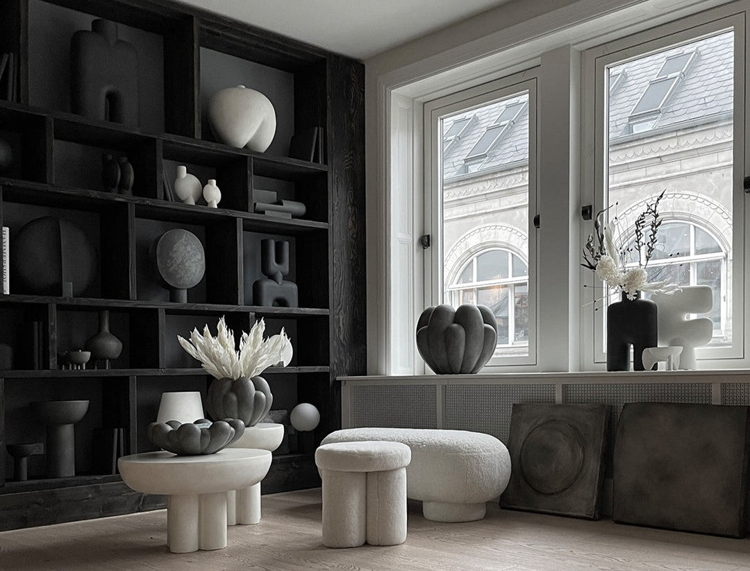 Nordic Style Luxury Home Decor from 101Cph styled in a Living Room, by Spacio Interior Styling Team