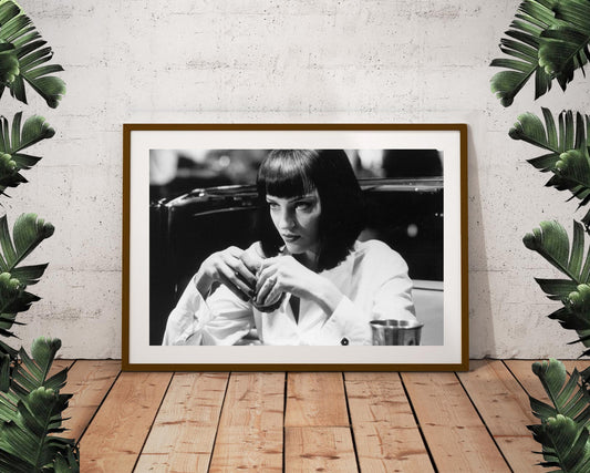 Pulp Fiction Mrs. Mia Wallace Uma Thurman Poster 24x36 – PosterAmerica