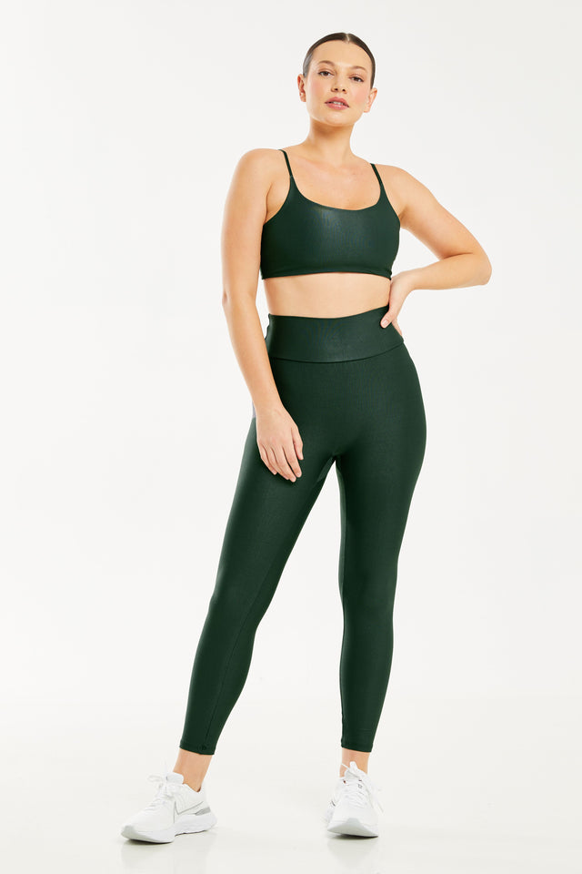 Deep Forest Green Leggings