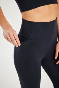 Super Stretch Pocket Leggings Black