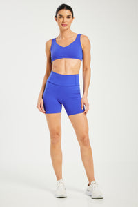 Super Stretch Sculpting Bike Shorts Ocean