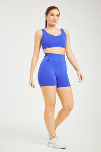 Super Stretch Sculpting Bike Shorts Ocean