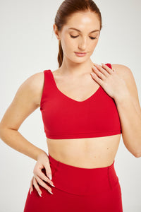 Super Stretch Sweetheart Bra True Red