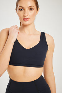 Super Stretch Sweetheart Bra Black