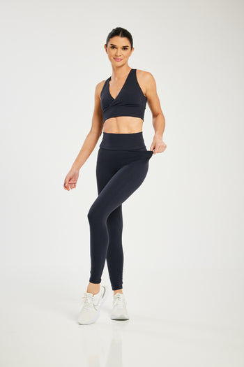 Super Stretch Pocket Leggings Black