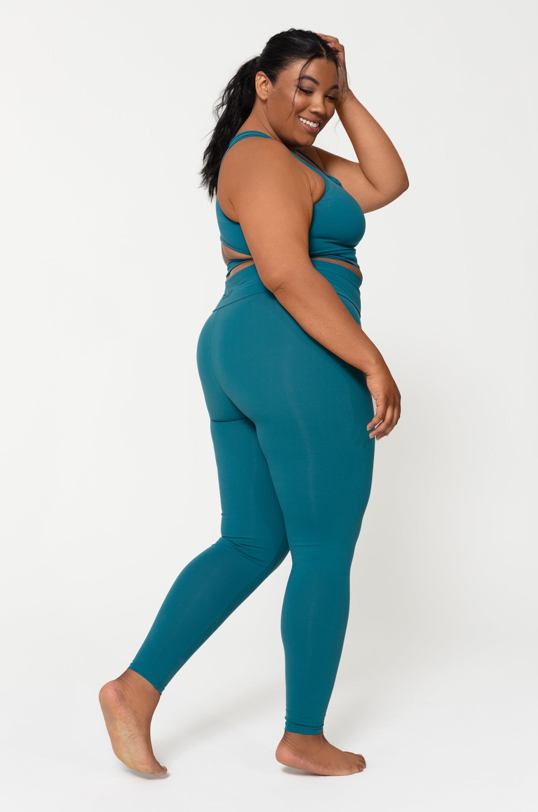 FISICO, Turquoise Women's Leggings