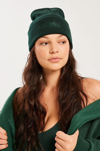 Booty Beanie Forest Green