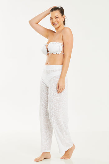 Praia Pants White