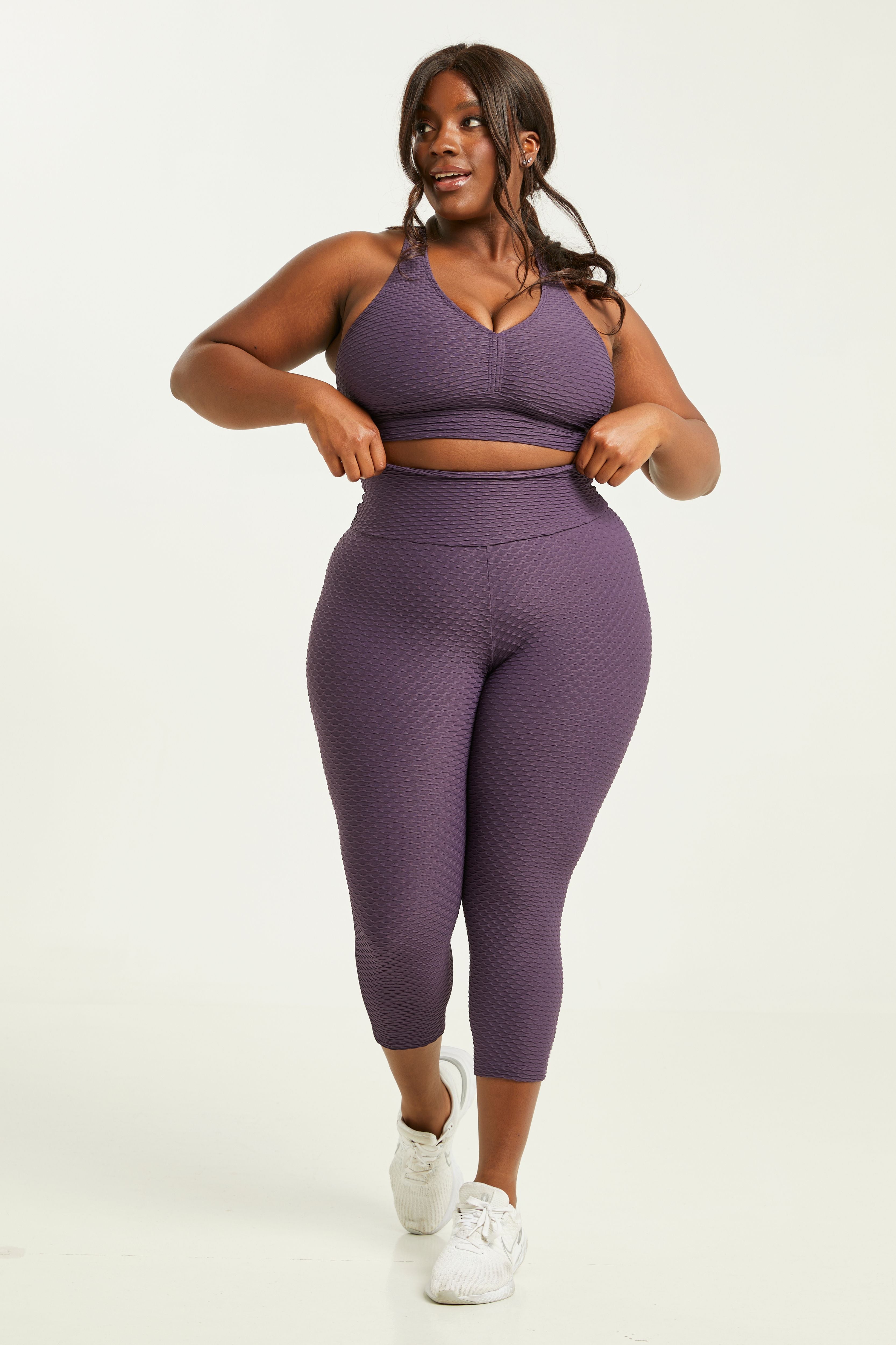 Aria Cropped Legging Celeste