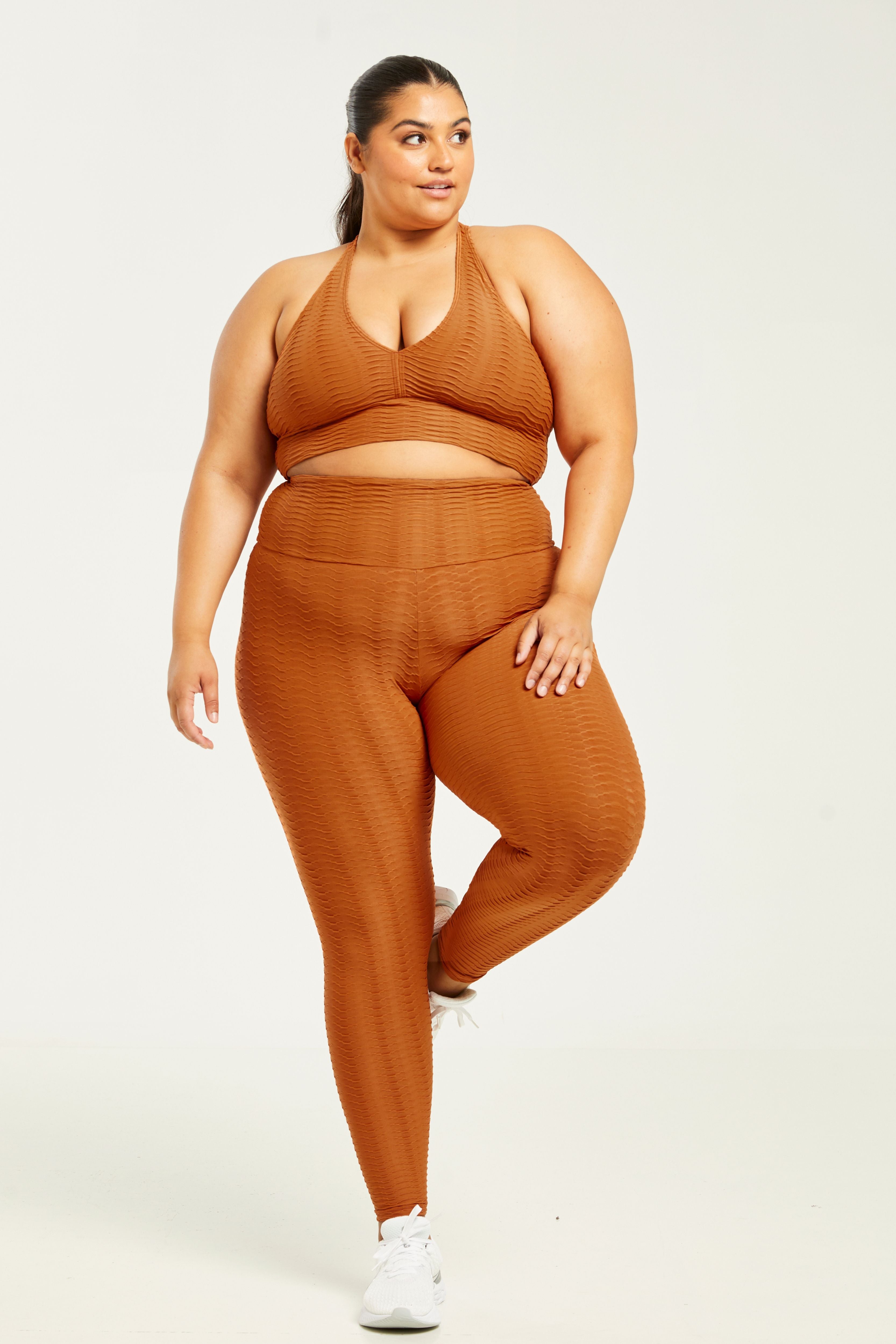 Orange Camo Plus Size Leggings - Free Shipping - Projects817 - Projects817  LLC