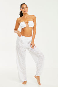 Praia Pants White