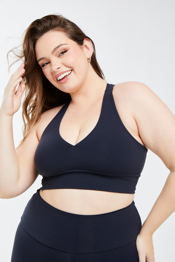 Not Your Average Basic Curvy Top Black
