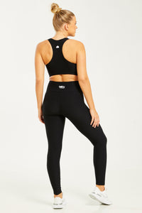 Croco Skin Leggings Black