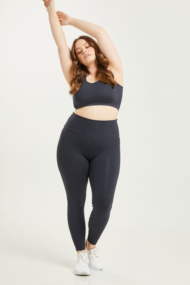 Bar III Plus Size High-Rise Compression Leggings, Created for