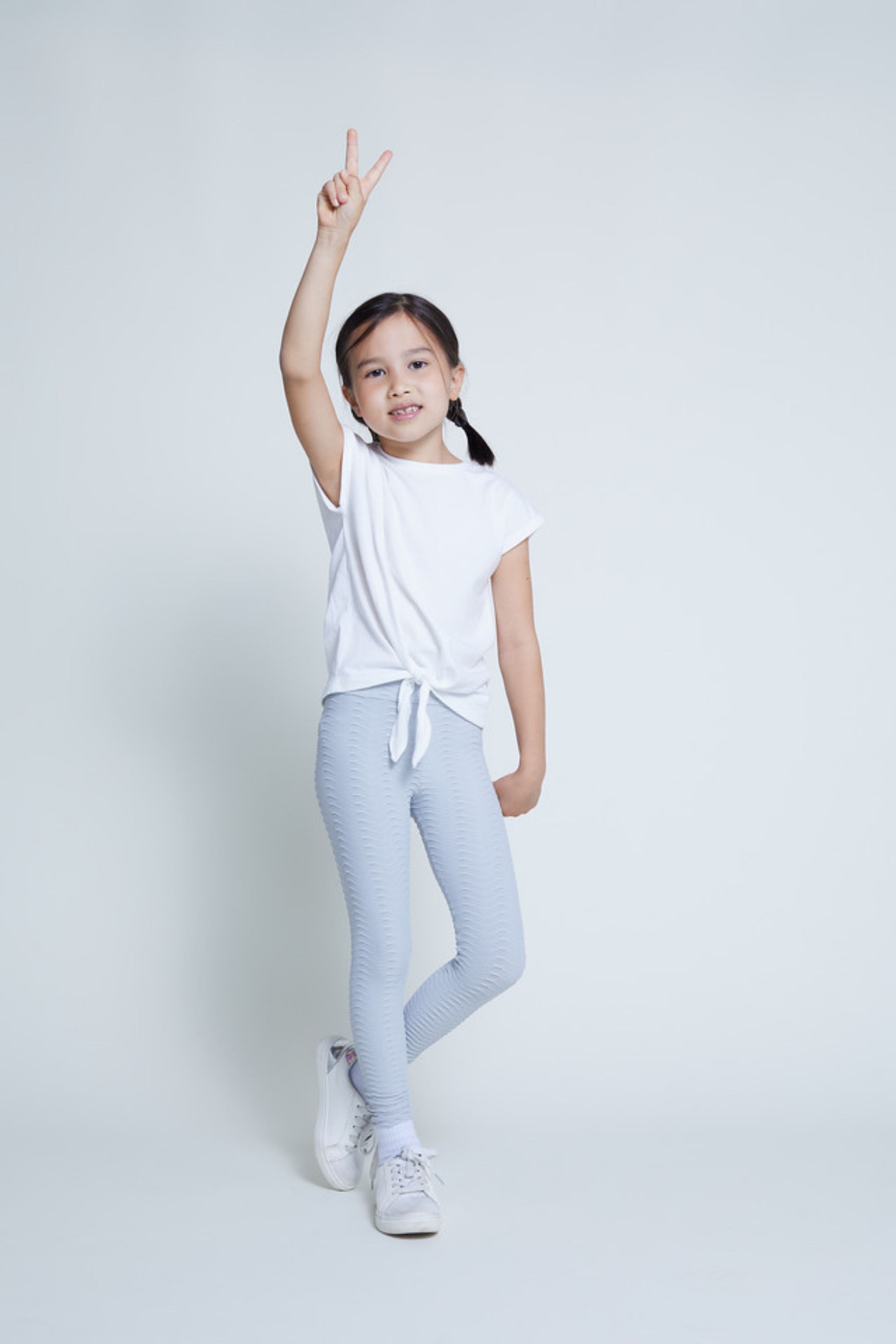 Legging Infantil Menina Kyly Cinza - GenesinlifeShops Canada