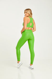 Chrome Leggings Lime