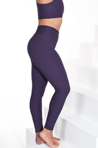 Croco Skin Leggings Dusk