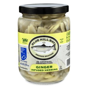 pickled Herring in ginger