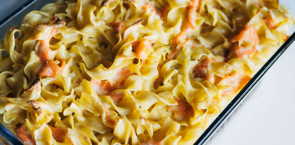 smoked salmon kugel