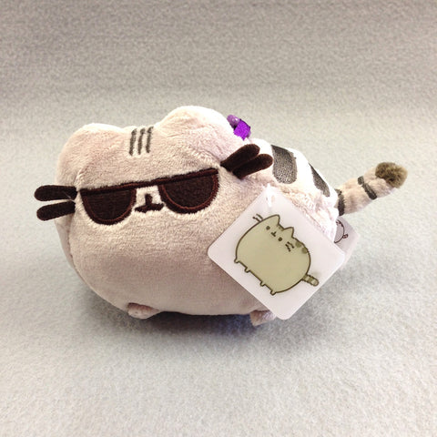 pusheen keychain plush