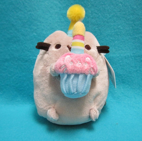 pusheen cupcake plush