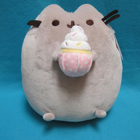 pusheen cupcake plush